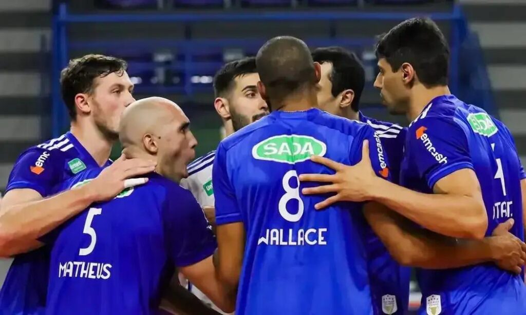 Sada Cruzeiro busca avançar à final do Sul-Americano de Vôlei contra Sesi Bauru