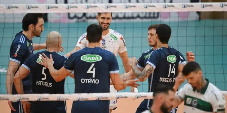 Sada Cruzeiro, campeão Sul-Americano, enfrenta Goiás na Superliga Masculina