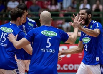 Sada Cruzeiro finaliza primeira fase da Superliga contra Blumenau; onde assistir