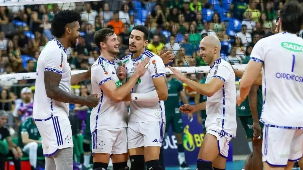Sada Cruzeiro reafirma liderança ao derrotar Goiás na Superliga