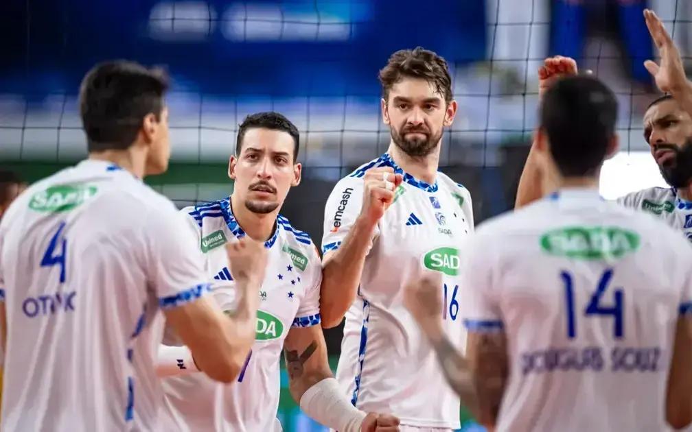 Sada Cruzeiro vence Praia Clube no tie-break e conquista 11º Sul-Americano