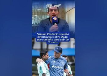 Samuel Venâncio traz as últimas sobre a situação de Dudu no Cruzeiro