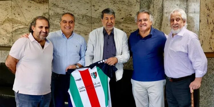 Palestino recebe embaixador da Palestina antes de enfrentar o Cruzeiro